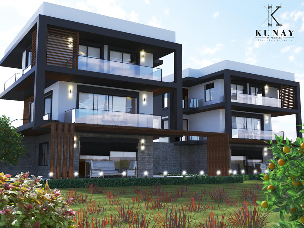&Ccedil;amlık Villaları - Ayvalık/BALIKESİR Mimarlık